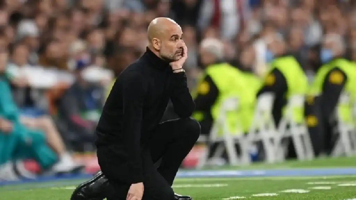 Ldc Pep Guardiola R Agit L Limination De Manchester City Benin Web Tv