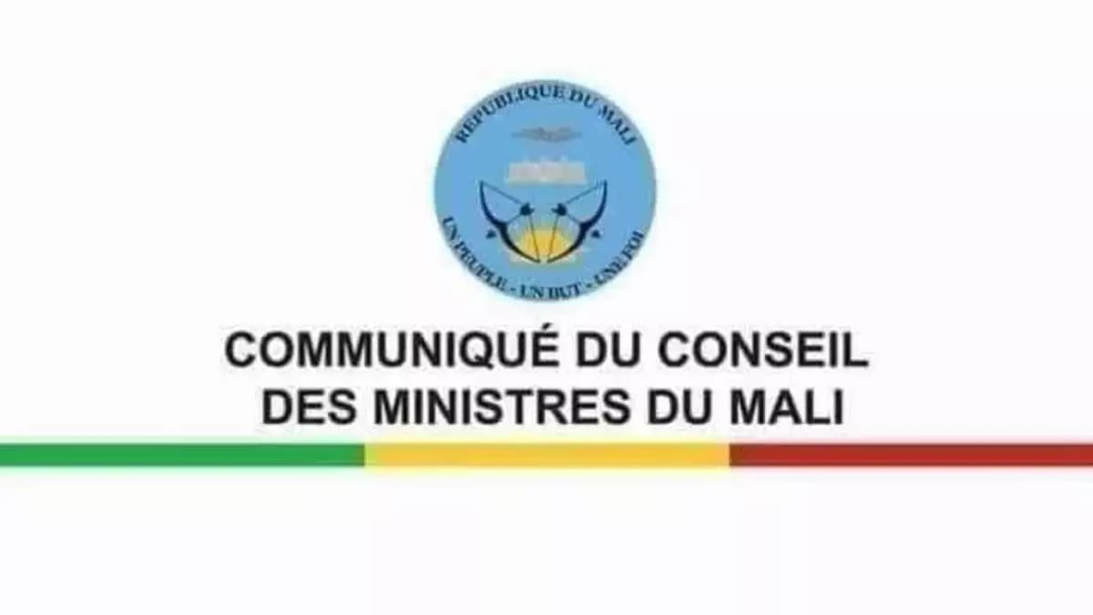 Mali-Council of Ministers: Report from Wednesday, March 27, 2024