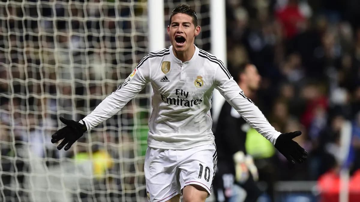 James Rodriguez Crédit: AFP
