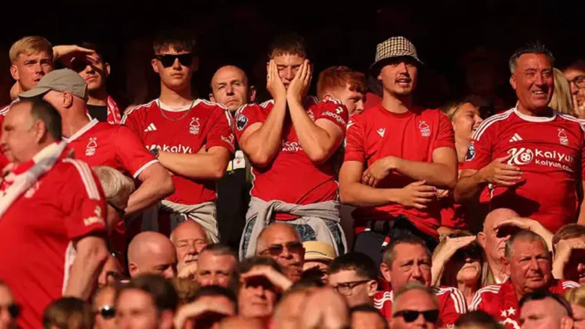 Des supporters de Nottingham Forest