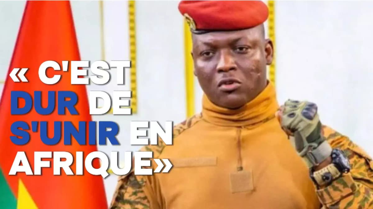 « C'est dur de s'unir en Afrique », Ibrahim Traoré