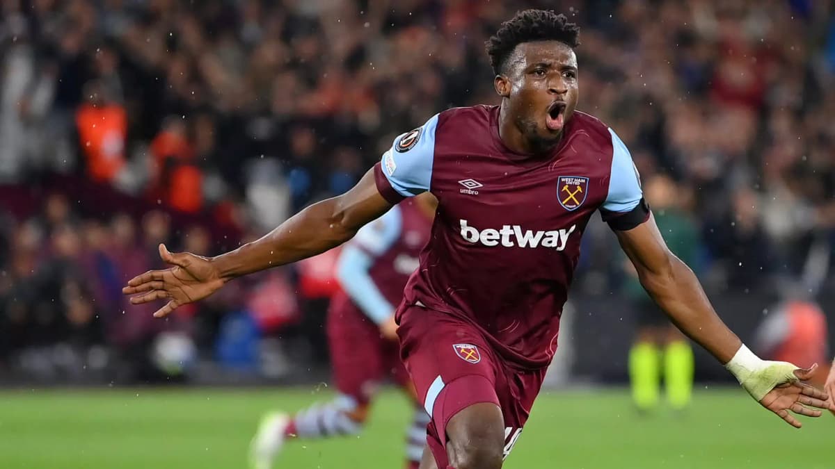 Le milieu de terrain ghanéen de West Ham, Mohammed Kudus