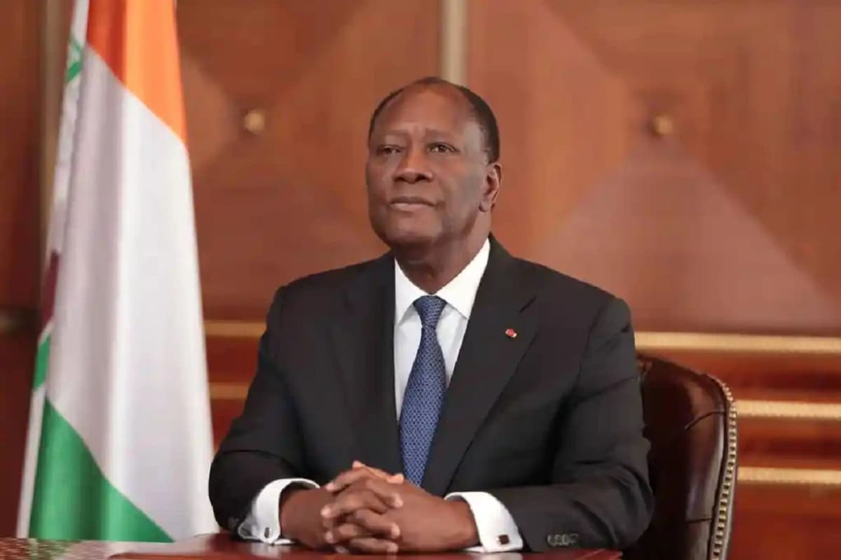 Le président ivoirien, Alassane Ouattara