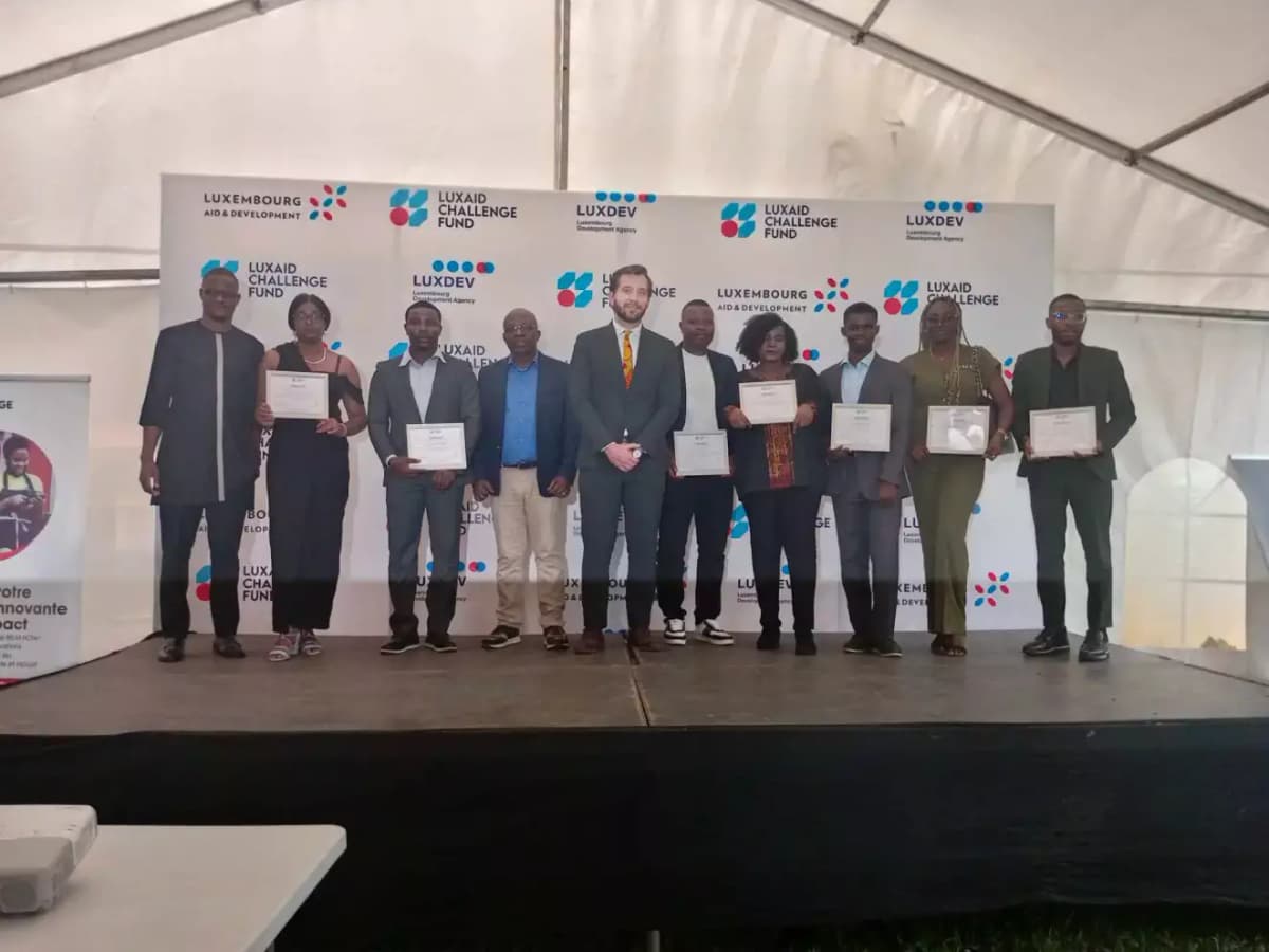 LuxAid Challenge Fund: 7 Beninese startups celebrated by the Luxembourg embassy