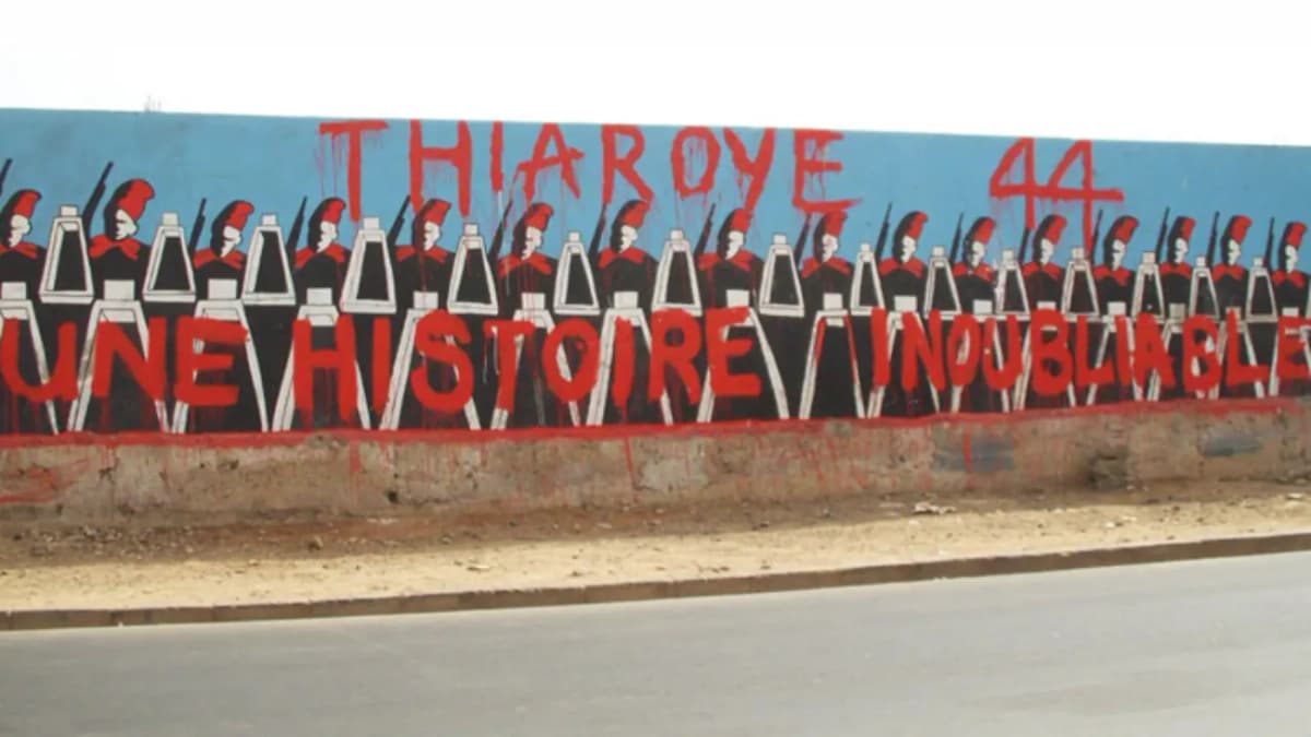 Descendants of tirailleurs at Thiaroye 44 call for reparations at the Senegalese National Assembly.