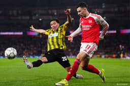 «The best Arsenal player», Gabriel Jesus extols Martinelli