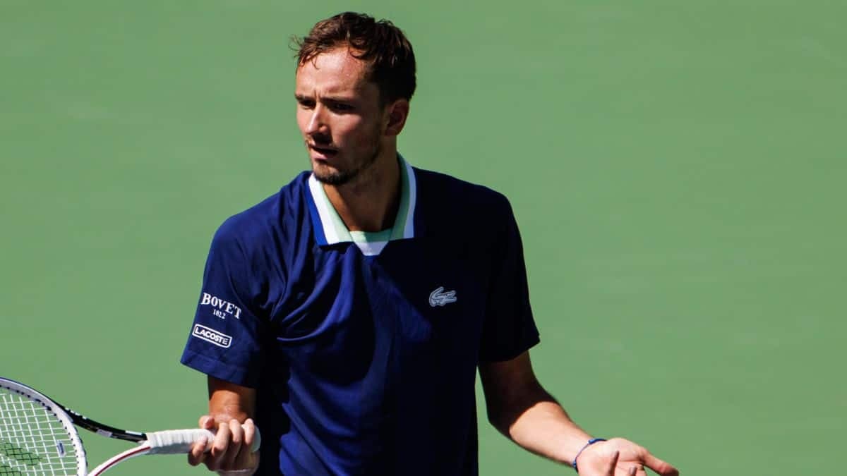 Daniil Medvedev, joueur de tennis russe