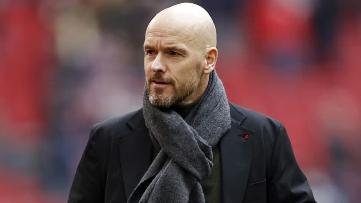 Erik Ten Hag, entraineur de Manchester