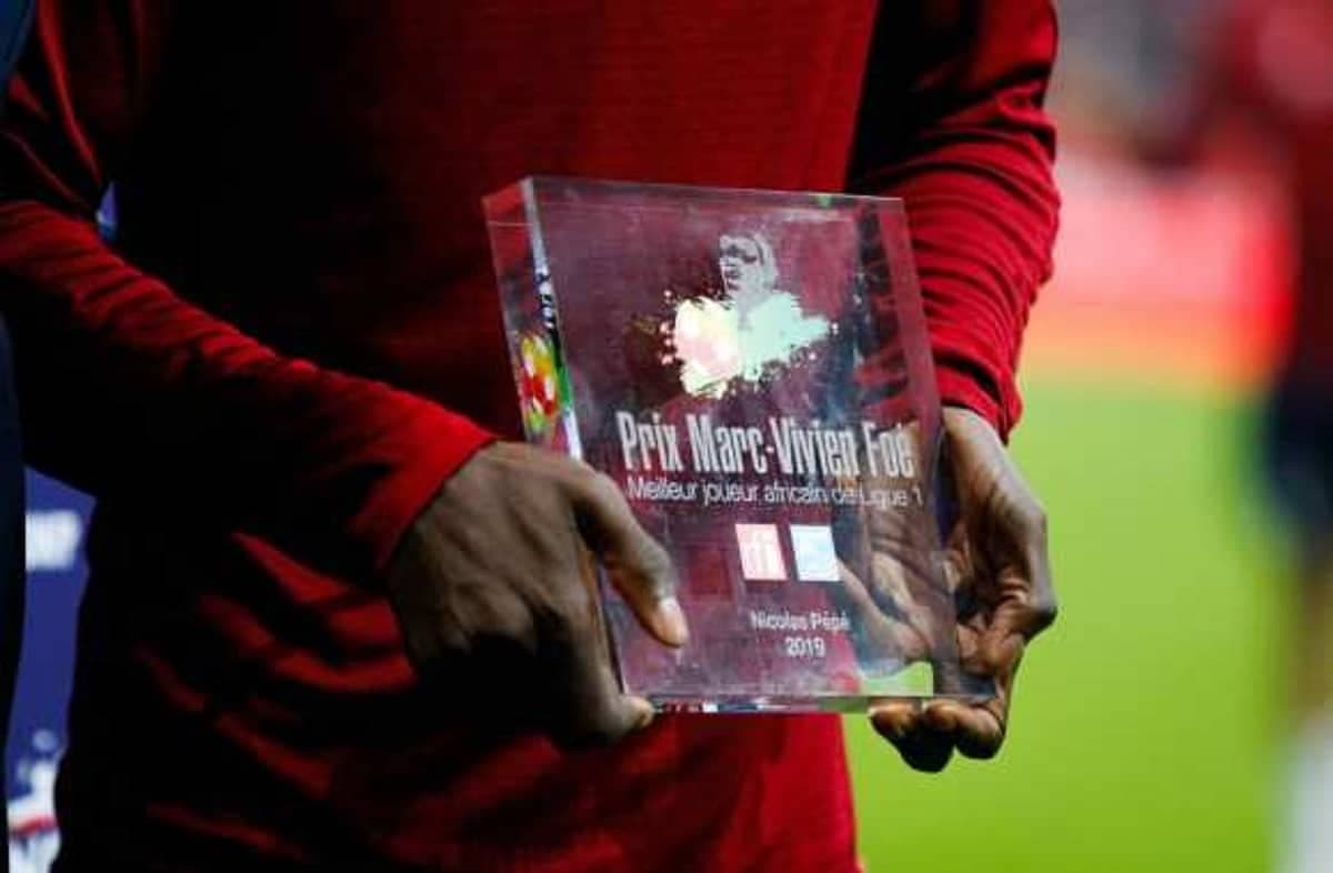 Trophée du prix Marc Vivien-Foe
