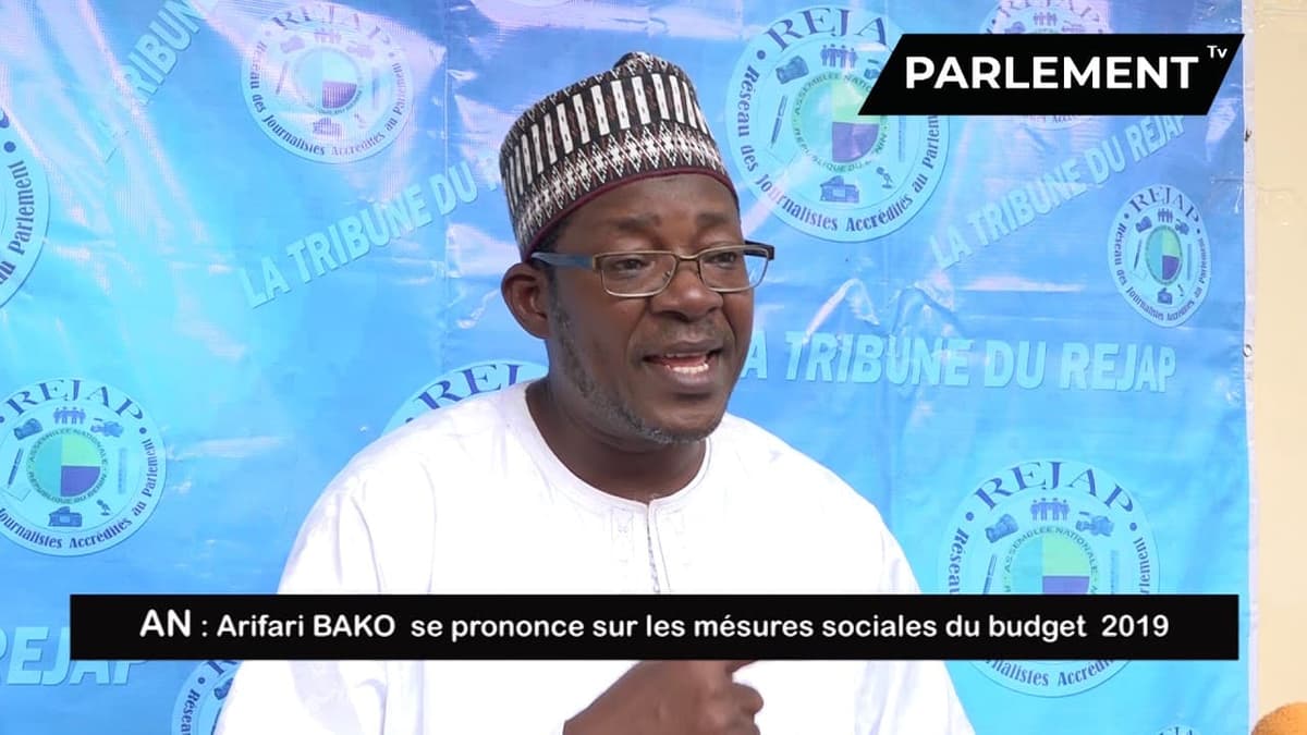 He Nassirou Arifari Bako sur AN TV