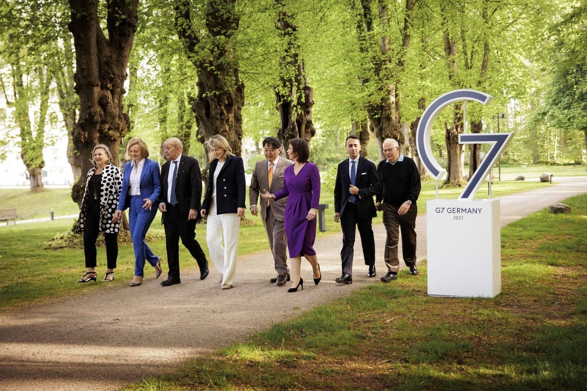 Les ministres des Affaires étrangères du G7 ont affiché, vendredi 13 mai 2022, leur soutien Ã  l’Ukraine «jusqu’Ã  la victoire» contre la Russie.