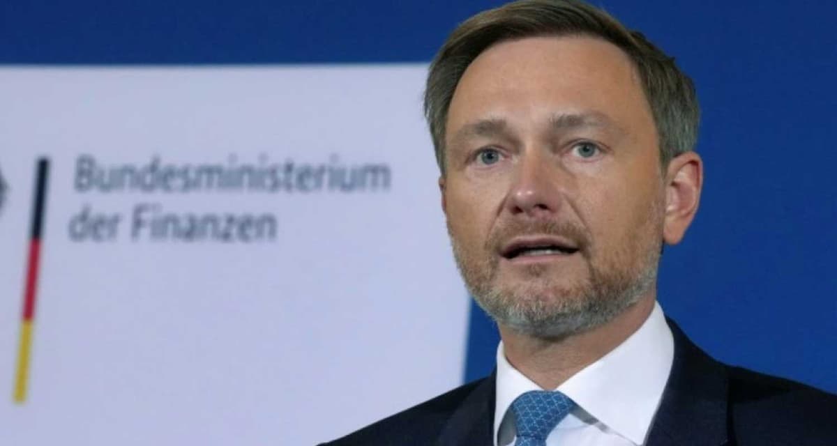 le ministre allemand des Finances Christian Lindner