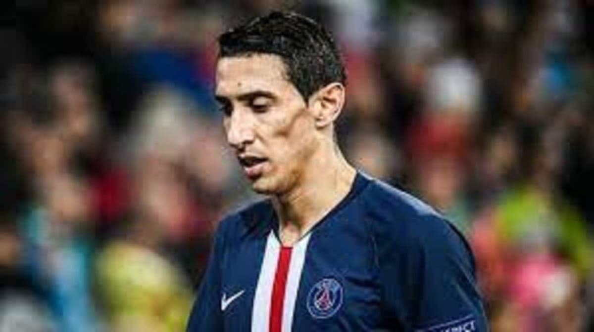 L'ailier argentin Angel Di Maria lors d'un match avec le PSG