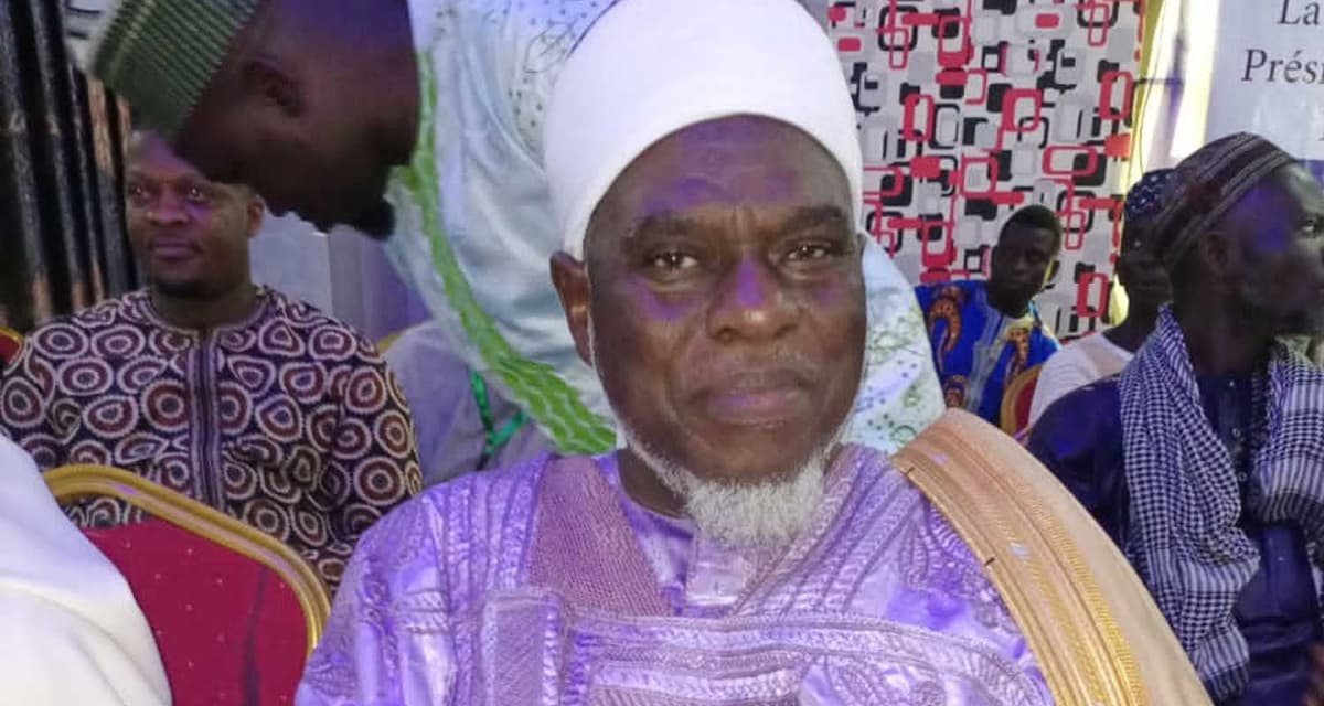 El Hadj Idrissou Boukary, président de l’Union islamique du Bénin