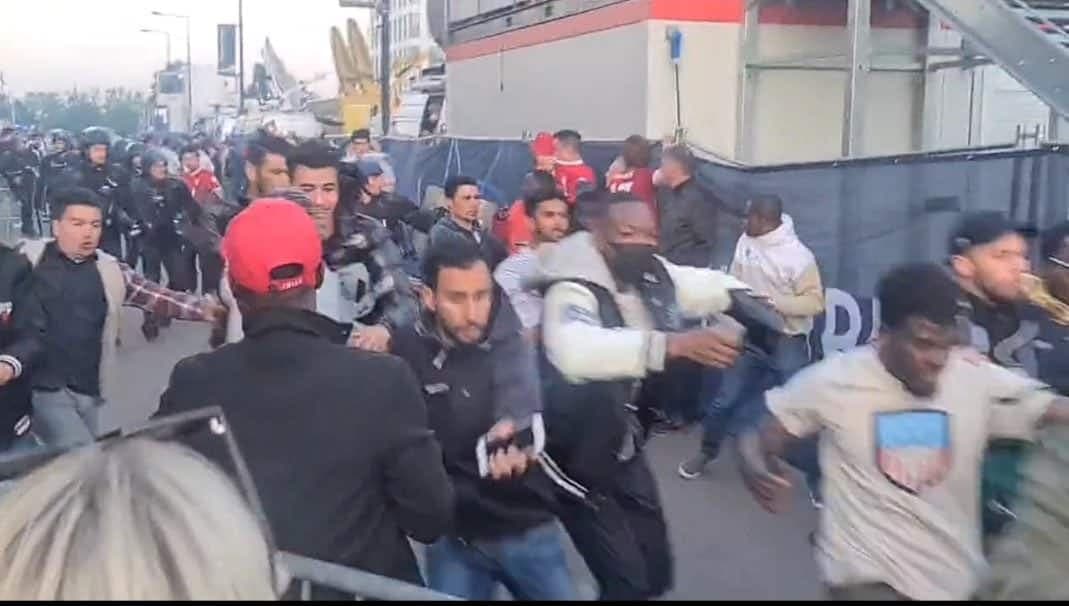 scènes de chaos avant la finale de la Ligue des champions