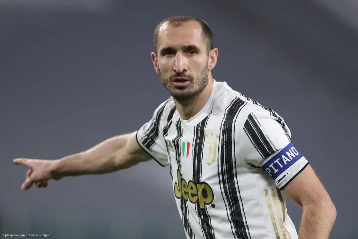 Giorgio Chiellini sous le maillot de la Juventus
