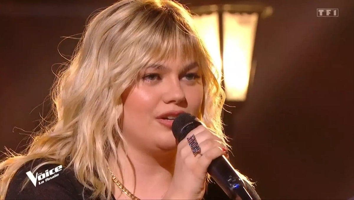 La chanteuse Louane @ The Voice