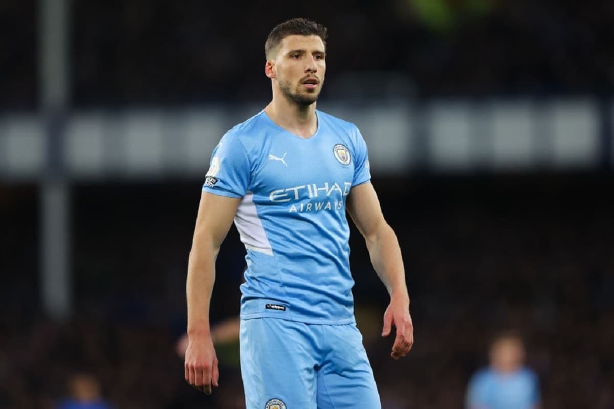 Ruben Dias sous le maillot de Manchester City