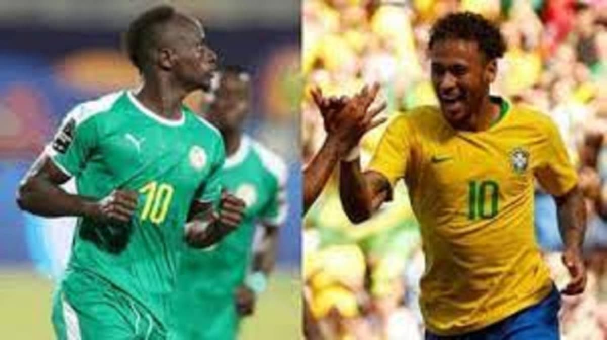 Match amical entre le Sénégal et le Brésil