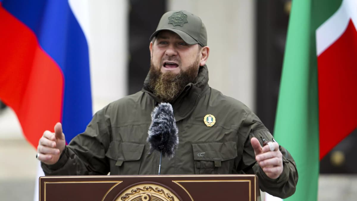 Le président de la Tchétchénie, Ramzan Kadyrov,