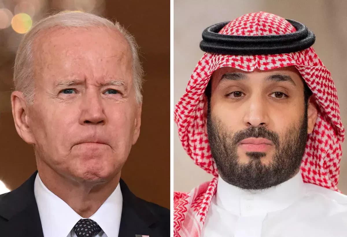 Le président américain Joe Biden et le prince héritier saoudien Mohammed Ben Salman