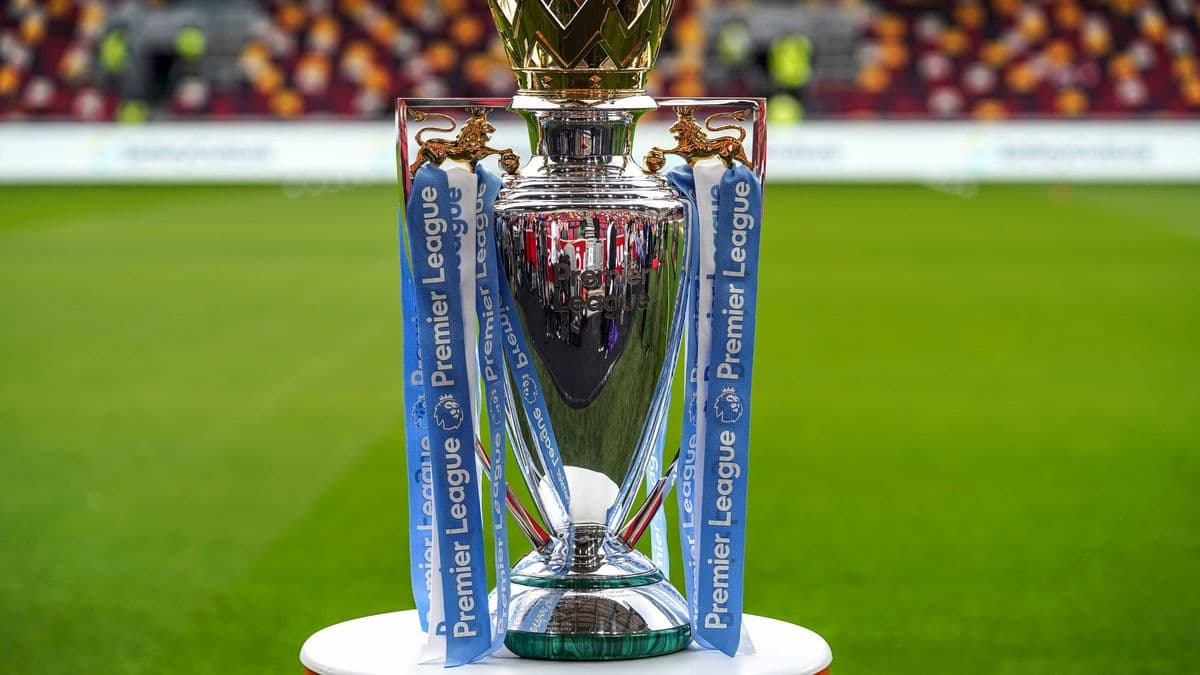 Le trophée de la Premier League