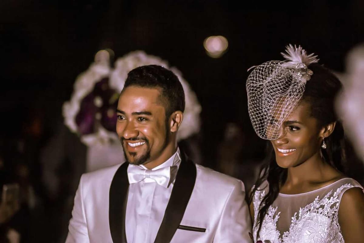 Majid Michel et sa femme Virna @ Afroculture