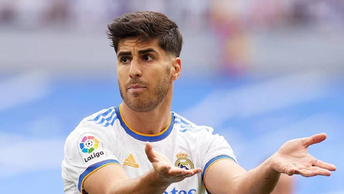 Marco Asensio avec le maillot du Real Madrid