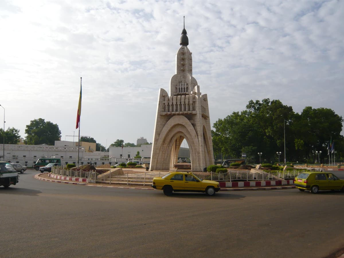 Monument de l'Indépendance Ã  Bamako.