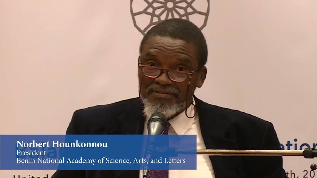 Maroc: le Béninois Norbert Hounkonnou nommé à  l’Académie Hassan II des Sciences et Techniques