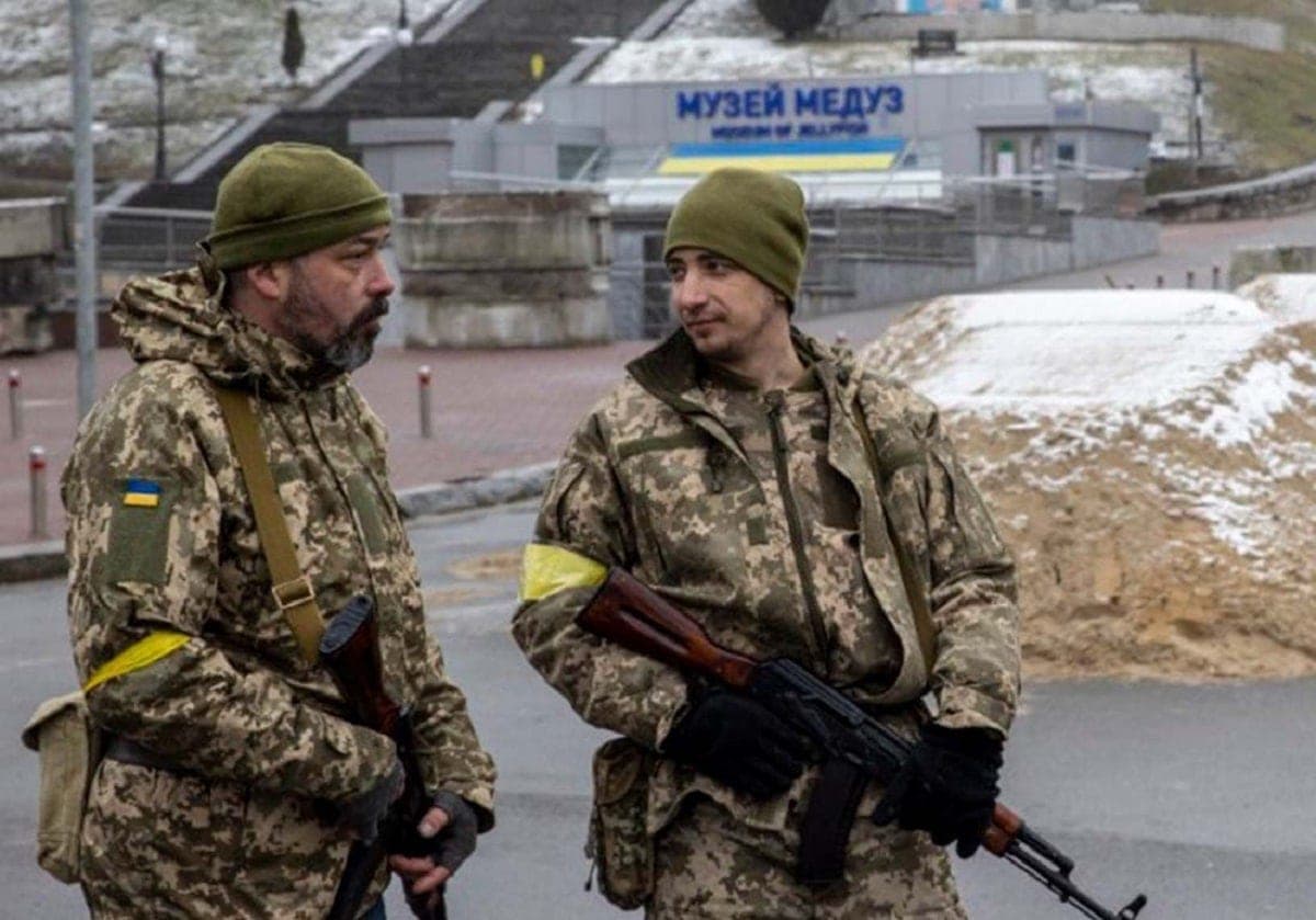 Soldats ukrainiens