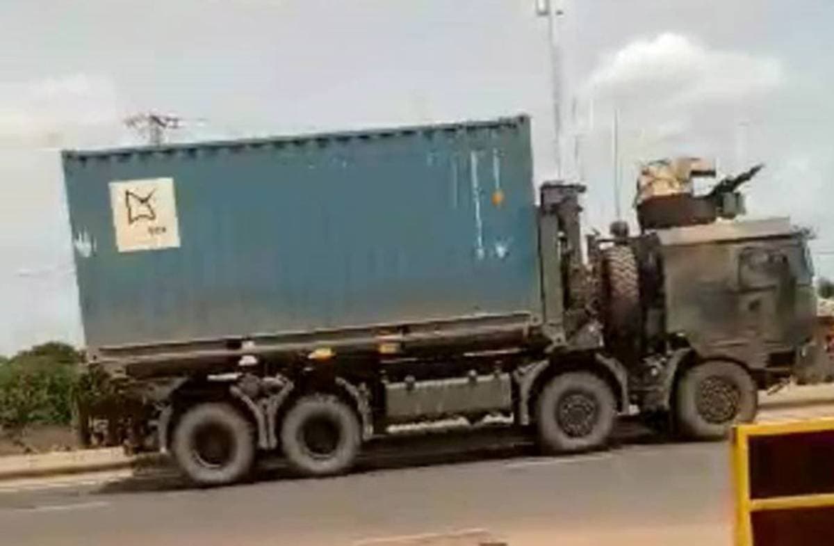 Camion de la force Barkhane