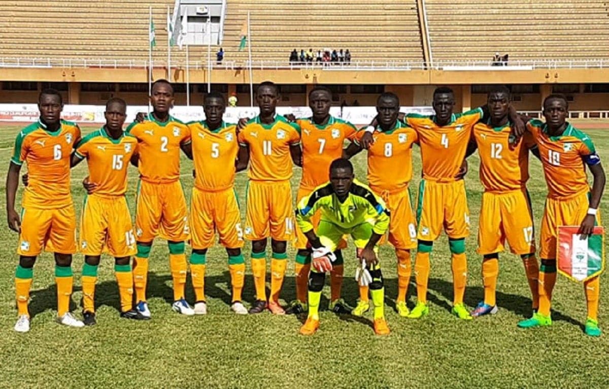 L'équipe cadette de la Côte d'Ivoire au tournoi UFOA B U17
