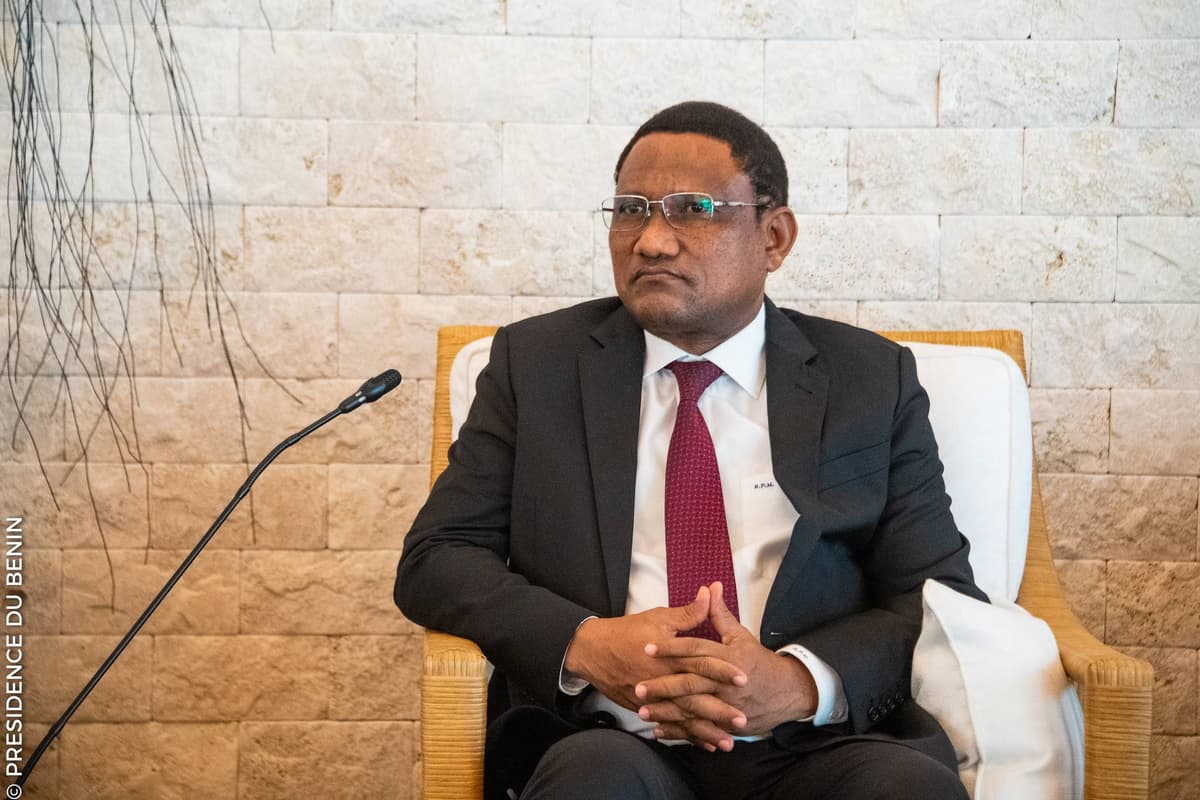 Rémi Prosper Moretti, président e la Haute Autorité de l'Audiovisuel et de la Communication du Bénin