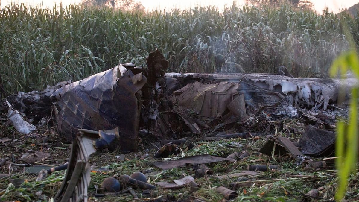 Un avion cargo Antonov, d'origine ukrainienne, s'est écrasé samedi soir en Grèce avec 11 tonnes d'armement