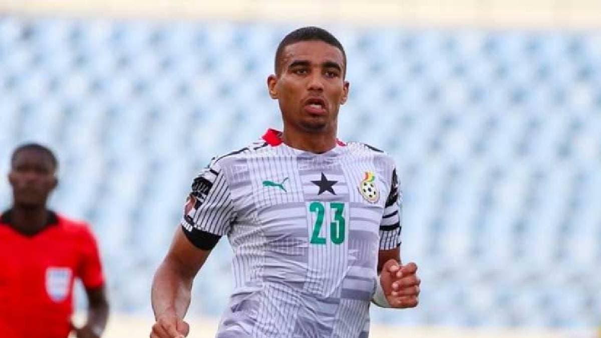 Alexander Djiku avec le maillot du Ghana