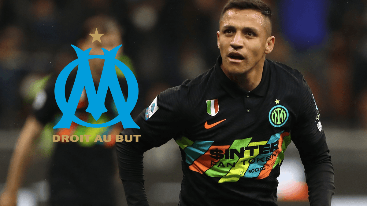 Alexis Sanchez lors d'un match avec l'Inter Milan