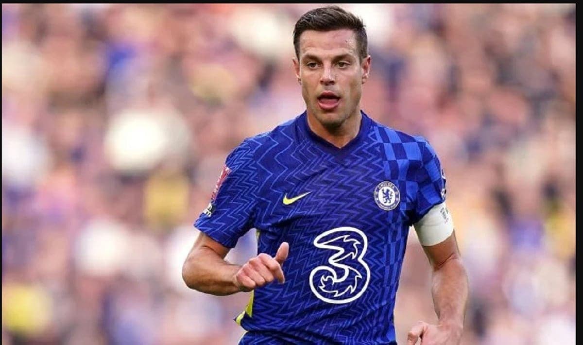 César Azpilicueta lors d'un match avec Chelsea