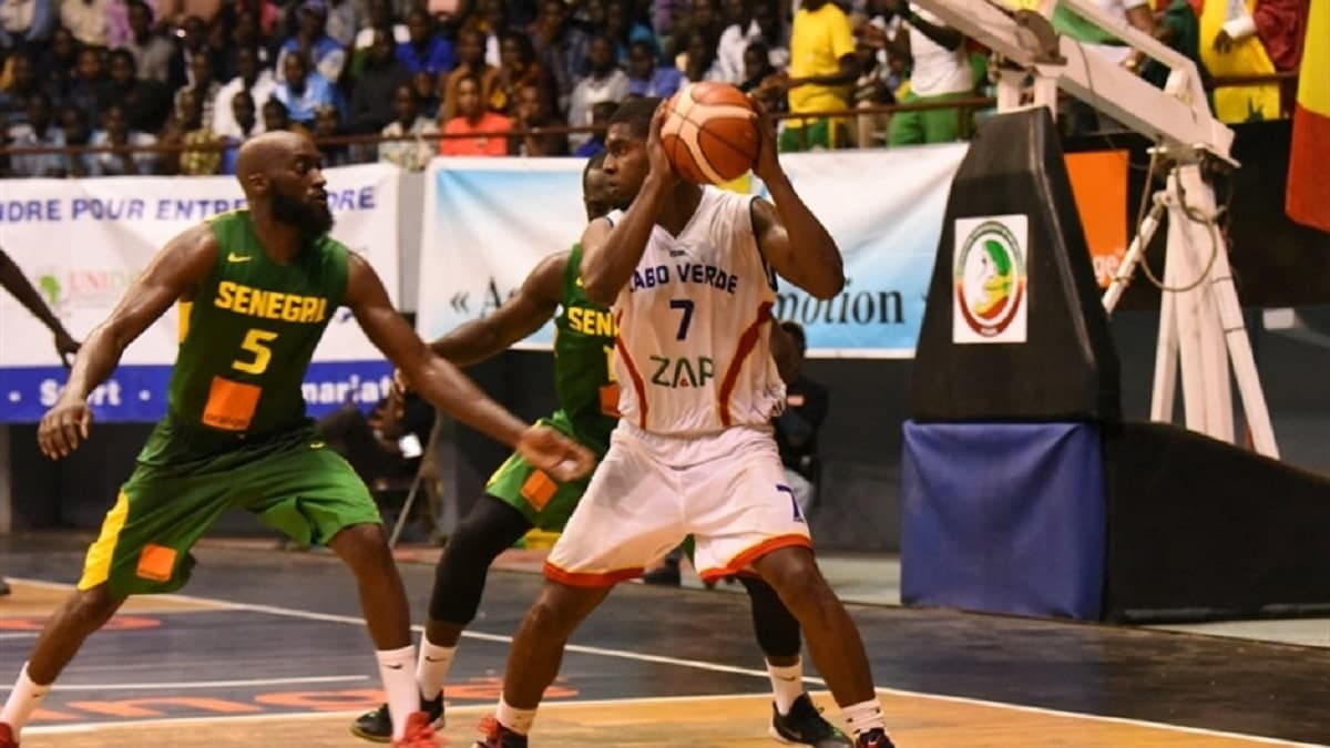 Des basketteurs africains lors d'un tournoi
