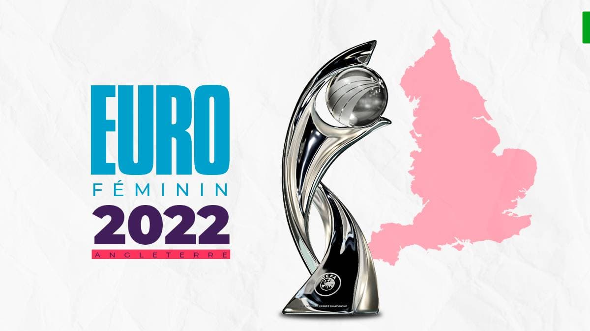le trophée de l'Euro féminin 2022