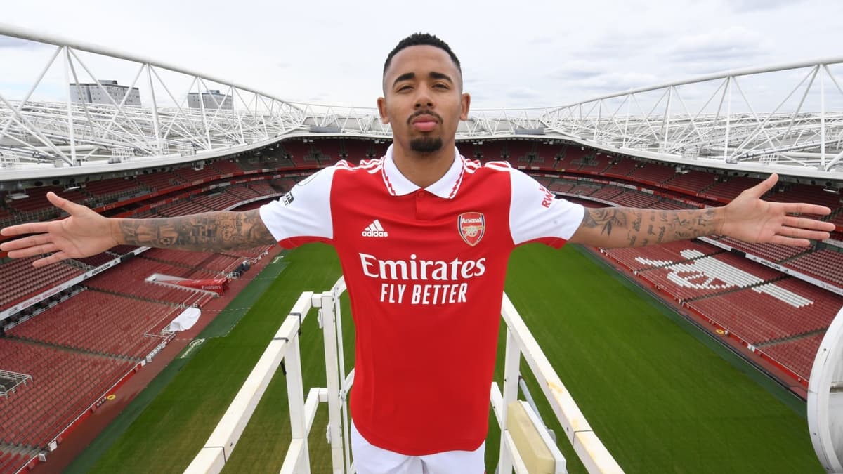 Gabriel Jesus sous les couleurs d'Arsenal