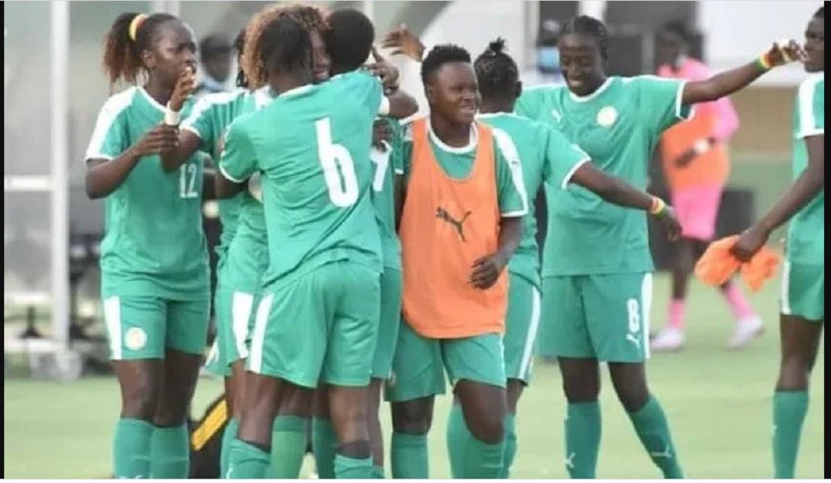 Des joueuses sénégalaises en regroupement