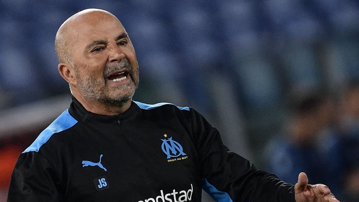Jorge Sampaoli avec les couleurs de Marseille
