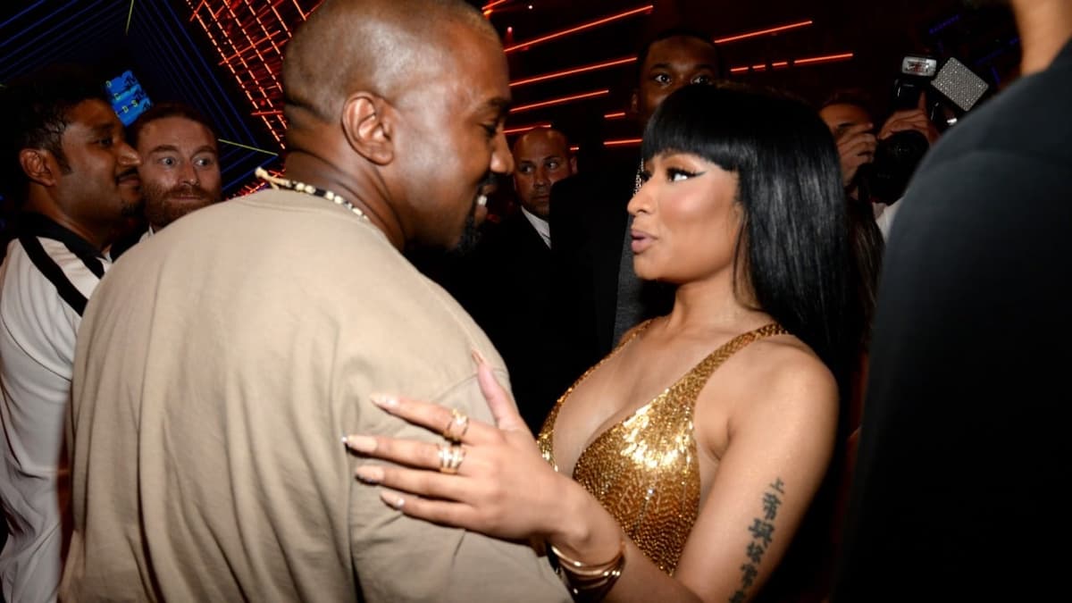 Kanye West et Nicki Minaj