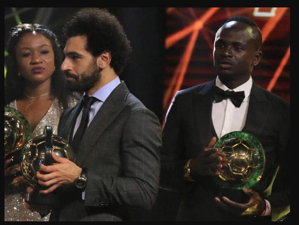 Mohamed Salah lors de la cérémonie des CAF Awards 2019