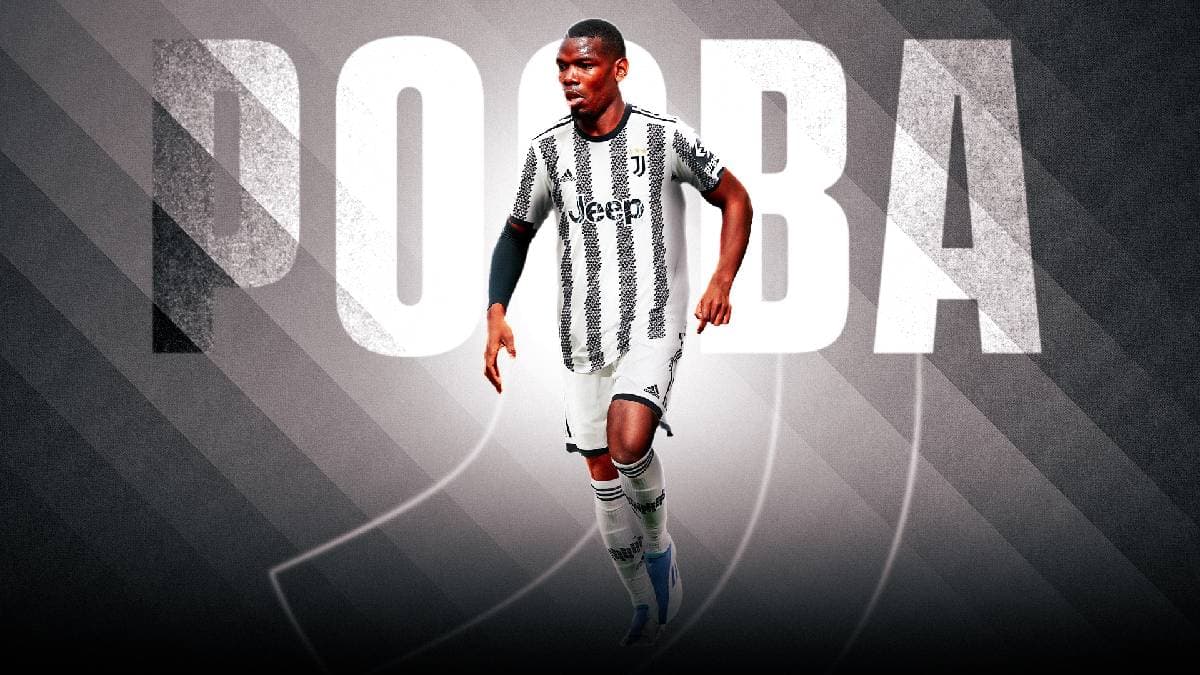Paul Pogba avec le maillot de la Juventus