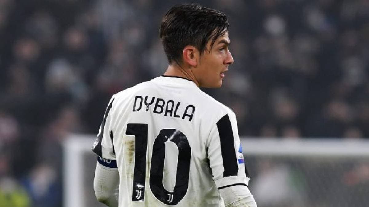 Paulo Dybala, avec le maillot de la Juventus