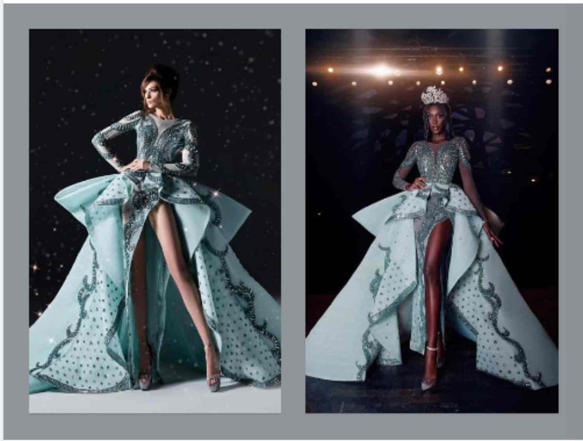 Robe Olivia Yacé @ Miss Côted'Ivoire