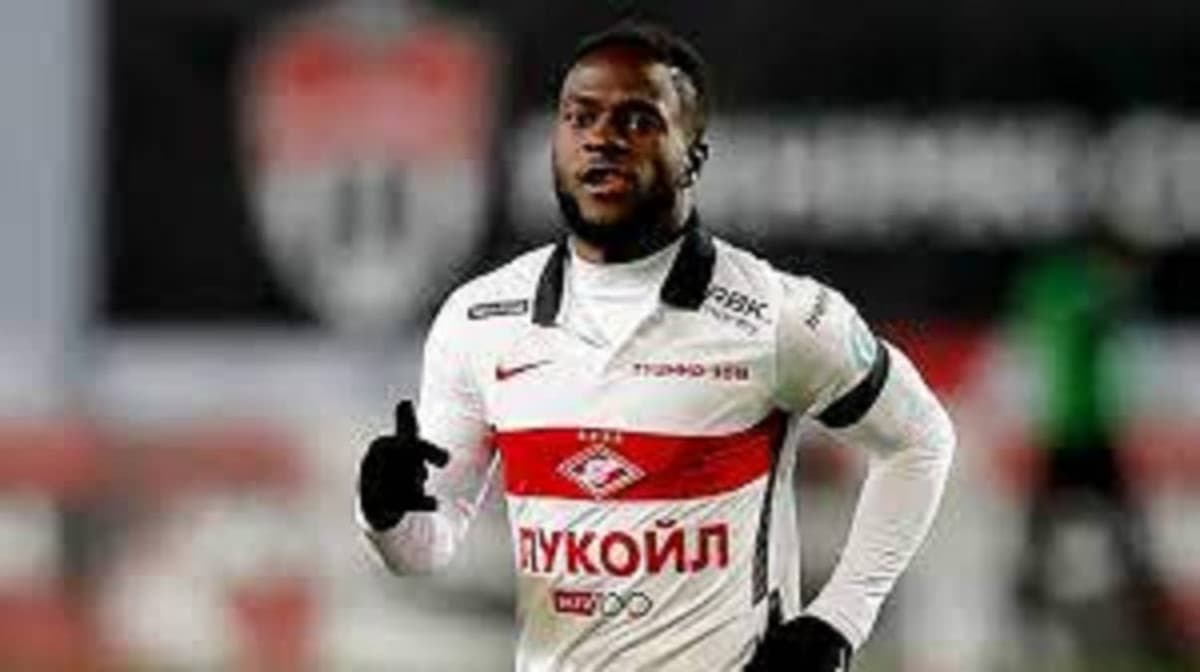 Victor Moses sous les couleurs de Spartak Moscou