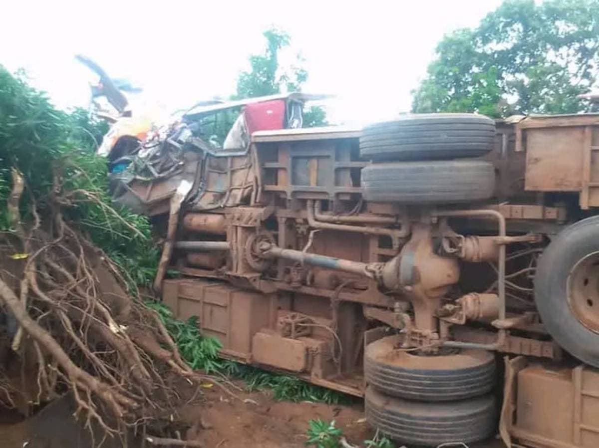 Le bus accidenté